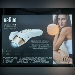 Brand New in sealed box-Braun silk-expert pro 5